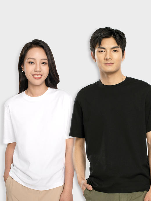 【特价清仓】本物短袖T恤（男女同款） 商品图0