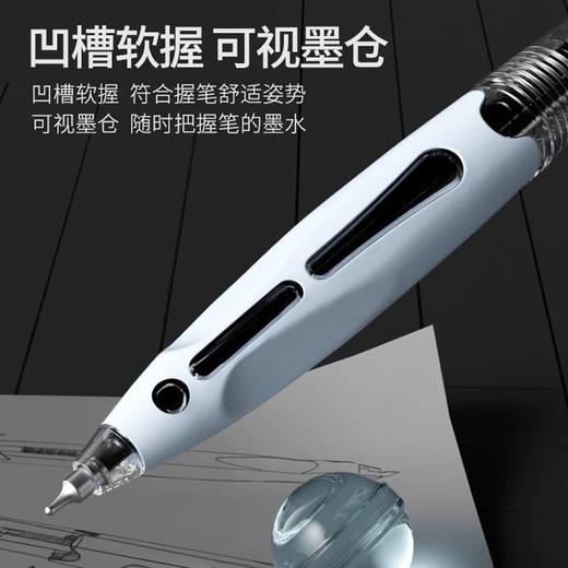 黑科技笔中性笔黑笔刷题笔按动笔速干按压笔考试CS尖按动式 商品图3
