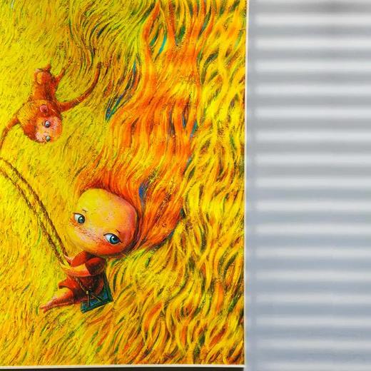 贾伟《如花秋千—秋》中大号版画 商品图3