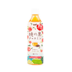 日本surf沙孚桃子水果茶味0卡0脂饮料500ml/瓶