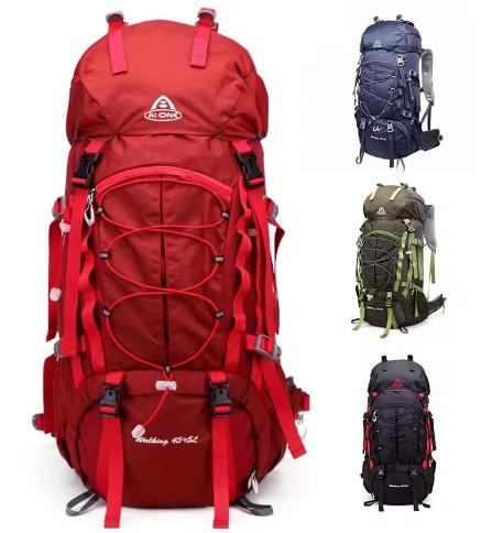 【秒杀！25新色】艾王 50L 轻悬浮户外徒步登山包休闲双肩包多功能运动双肩包多日出行KA-8053 商品图12