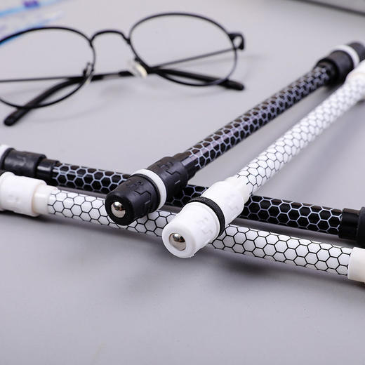 转转笔黑白炫酷转笔减压笔中小学生比赛旋转笔可书写男生网红款 商品图4