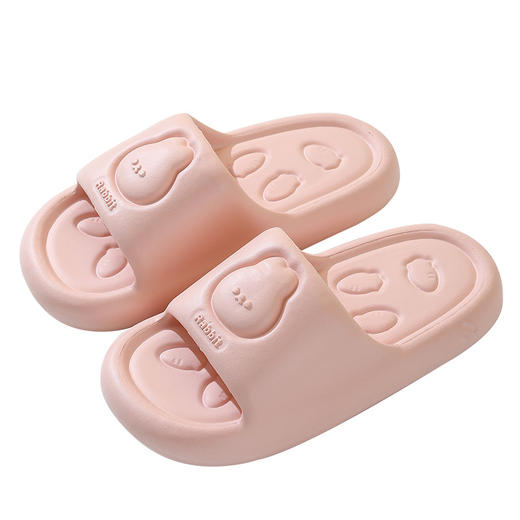 【超软底凉拖】夏季EVA室内户外凉拖鞋 家居可爱卡通小熊厚底防滑鞋 商品图4