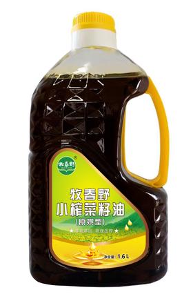 小榨原浆菜籽油1.6升家庭装