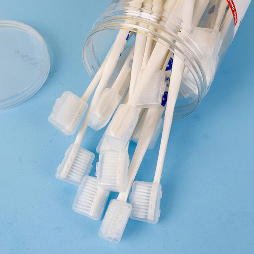 「29.9到手20支！牙刷全家桶」新品20支成人牙刷全家桶 小头牙刷软毛20支筒装简约口腔护理 商品图1