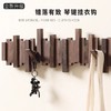 钢琴键挂衣架实木挂钩创意玄关墙上卧室挂衣钩衣帽架墙壁置物架 商品缩略图7