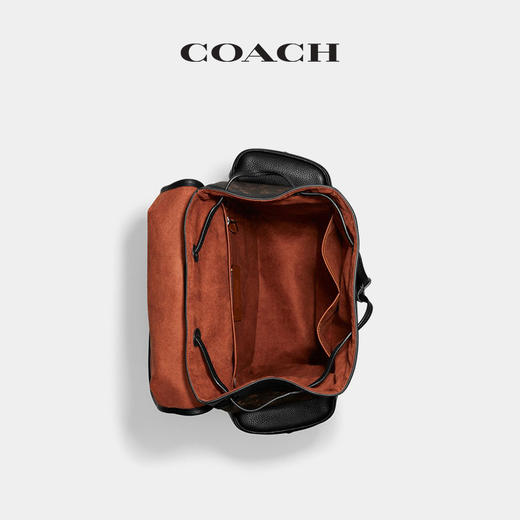 COACH蔻驰 男士马车图案印花HITCH双肩背包 商品图2