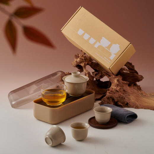 福沏 便携茶具套组 旅行茶具 高端企业员工福利亲朋友探亲伴手礼 商品图11