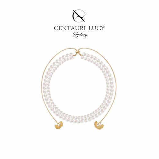 Centauri Lucy 银杏交响曲珍珠项链 商品图5