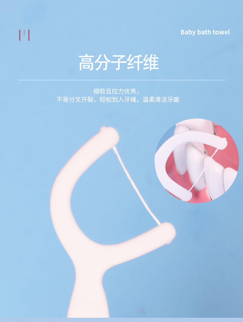高分子牙线超细滑牙线