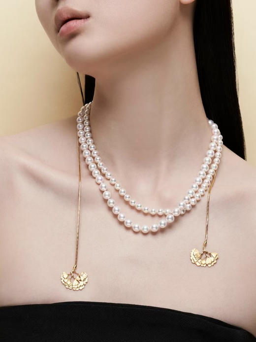 Centauri Lucy 银杏交响曲珍珠项链 商品图2