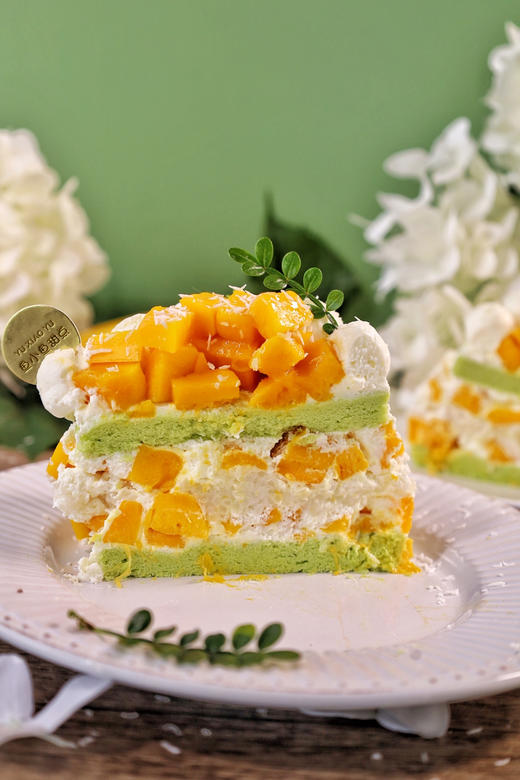 四寸椰香斑斓芒果糯米蛋糕（下单现做40分钟左右） 商品图3
