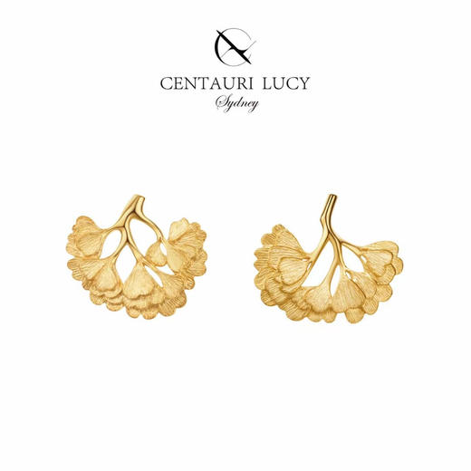Centauri Lucy 银杏交响曲耳环 商品图2