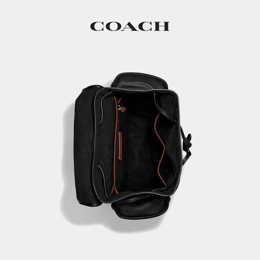 COACH蔻驰 男士经典标志帆布HITCH双肩包 商品图3