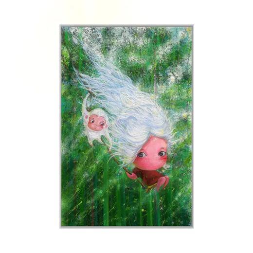 贾伟《如花秋千—夏》中大号版画 商品图0