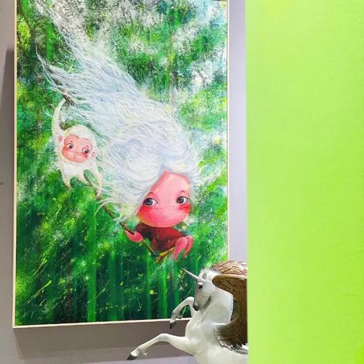 贾伟《如花秋千—夏》中大号版画 商品图2