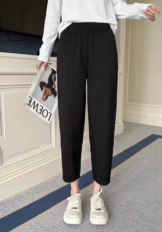 XC 超喜欢的面料 ①~（新品女裤）9203 顺滑春夏垂感显瘦小脚裤-喜出 商品图2