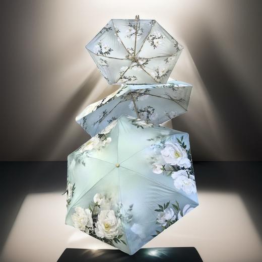 优品堂【如花如歌3】 五折、金骨、双面花、全遮光超轻防紫外线伞 商品图1