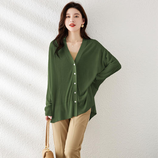 防晒开衫，薄款冰丝针织外套CC-AB6604 商品图3