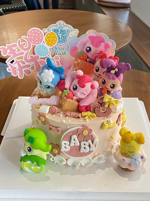 奇妙萌可盲盒摆件蛋糕 商品图2