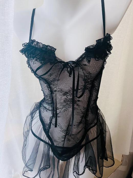 【情趣内衣】吊带蕾丝裙，超显身材（弹力很大，穿到160斤） 商品图5