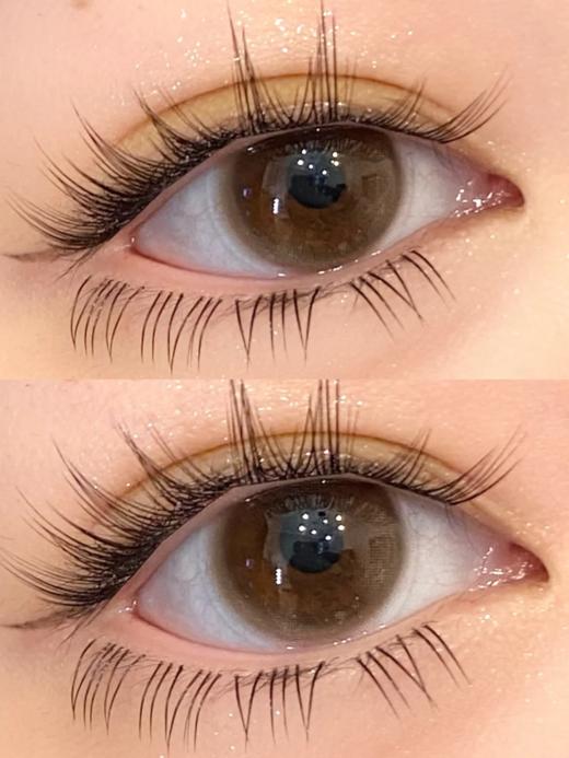 sasababy 月抛 18岁/25岁 蓝/棕 14.0/13.3 拍下即为一副两片 商品图5