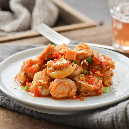 鲜椒裙边扇贝 约160g/盒 商品图0