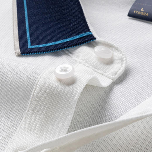 14LP3301【含桑蚕丝】罗蒙男士高周波polo衫男短袖男夏季薄款男士短袖t恤男 商品图7