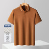 【含桑蚕丝】罗蒙男士夏季polo衫男短袖大众休闲男士t恤短袖polo衫 商品缩略图12