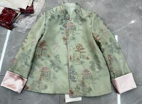 【门店同款】ENJOY2024年春季云敛-帝台春拼纱提花外套 156843522