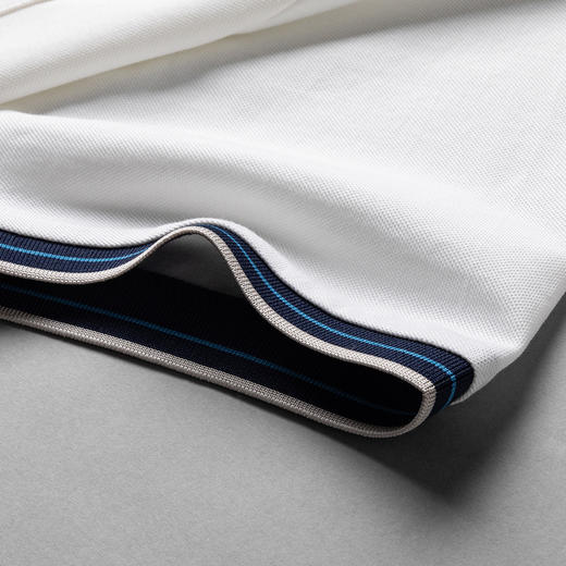 14LP3301【含桑蚕丝】罗蒙男士高周波polo衫男短袖男夏季薄款男士短袖t恤男 商品图9