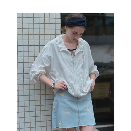 TeenieWeenie小熊卡通牛仔半身裙女夏季女短裙TTWJ242406T 商品图1