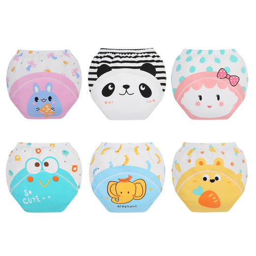 【3条装 告别闷热 小pp自由呼吸】婴童内裤如厕训练裤尿布裤夏季男女宝宝隔尿裤戒尿不湿透气可洗 商品图3