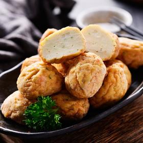 蔬菜鱼肉丸子  约500g  原料生长地：辽宁大连