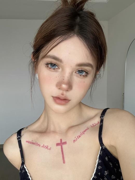 T-Sukicon（tsukicon）    半年抛 一千次海   直径14.5mm 着色13.9mm 商品图1