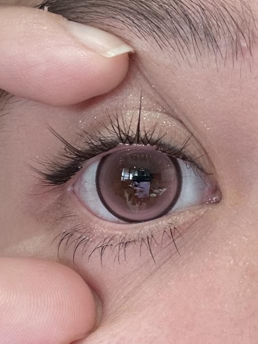 sasababy 月抛 小兔啾咪/奶栗泡泡 粉/棕 14.5/13.9 拍下即为一副两片 商品图0