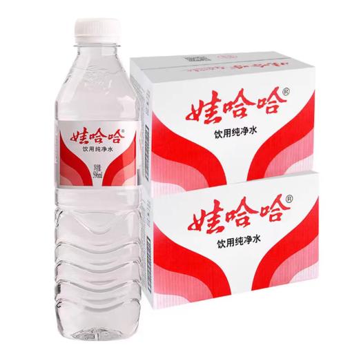 娃哈哈饮用纯净水596ml 商品图0