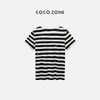 COCO ZONE2024天文短袖T恤女夏季百搭圆领修身上衣CC1A0579 商品缩略图1