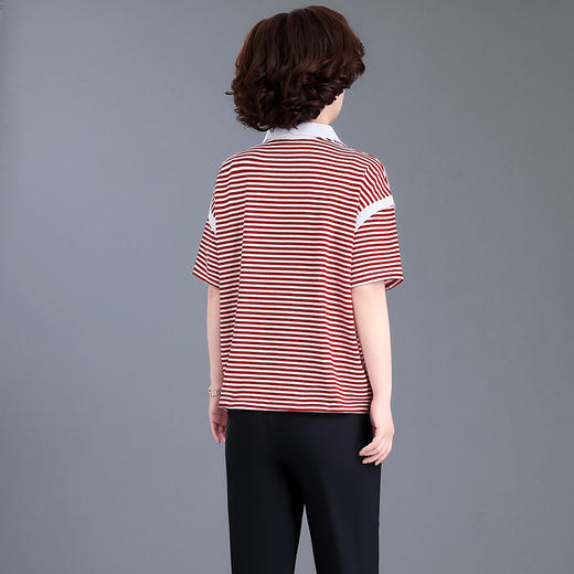 SP-2315女士单上衣T恤POLO衫休闲中老年新款夏季 商品图3