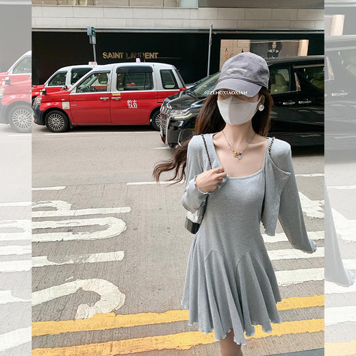 <曾小咸推荐>【可盐可甜】两件套连衣裙 商品图0