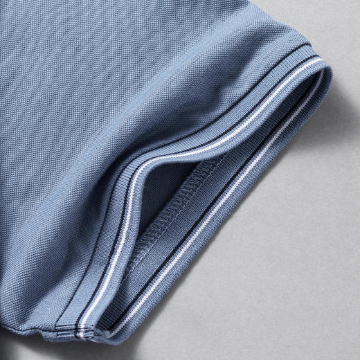 【含桑蚕丝】罗蒙男士经典爆款polo衫男短袖夏季速干t恤男短袖男t恤 商品图7