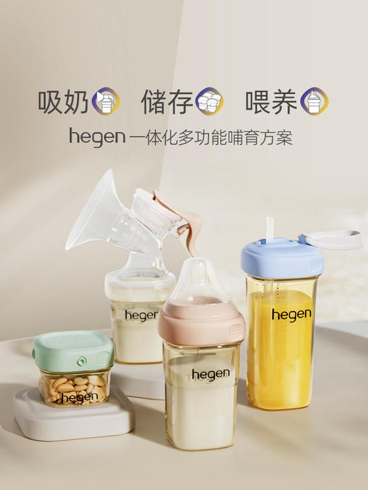 hegen奶瓶婴儿新生240ml纪念龙瓶宽口径硅胶奶嘴耐摔防胀气8886476110533 商品图1