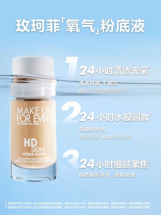 MAKE UP FOR EVER 玫珂菲 高清无痕水光持妆粉底液 商品图1