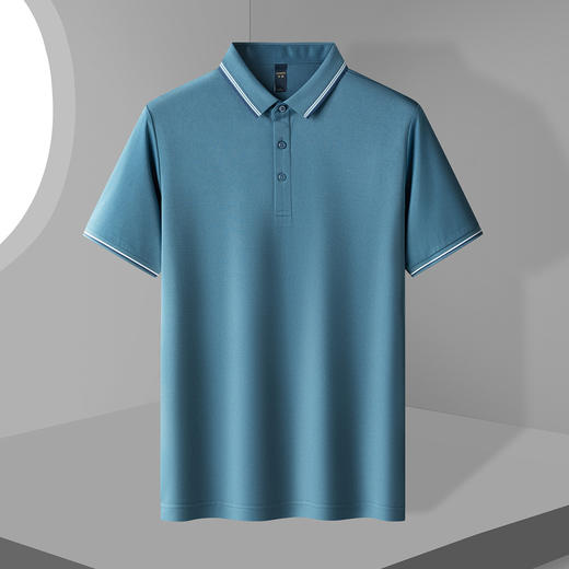 【福利款】罗蒙男士提孔双面领polo衫男短袖男夏季薄款速干t恤男短袖 商品图4