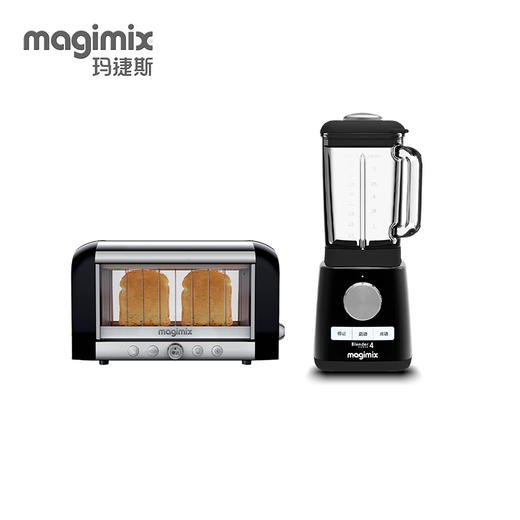Magimix情调早餐套组-玛捷斯破壁机+面包机（颜色调换请联系客服） 商品图0