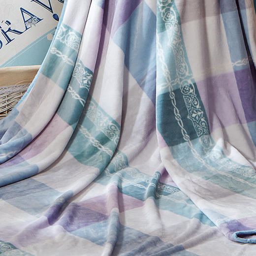 富安娜  单层法兰绒毯-塞纳格调 商品图1