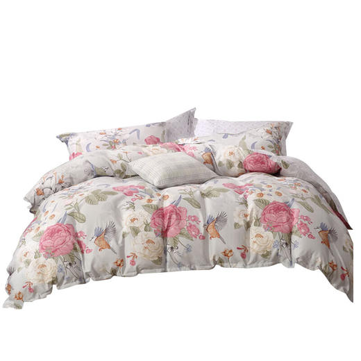 富安娜  磨毛四件套-玲珑漫语 商品图0