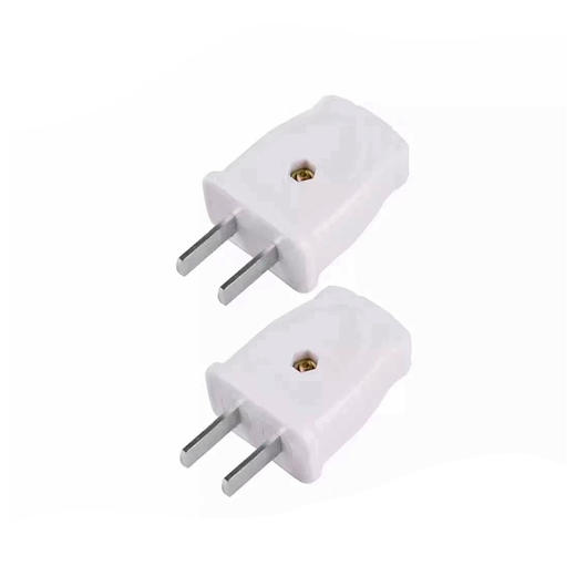 同喜N116白色 10A两孔插头（固定/旋转款） 商品图0