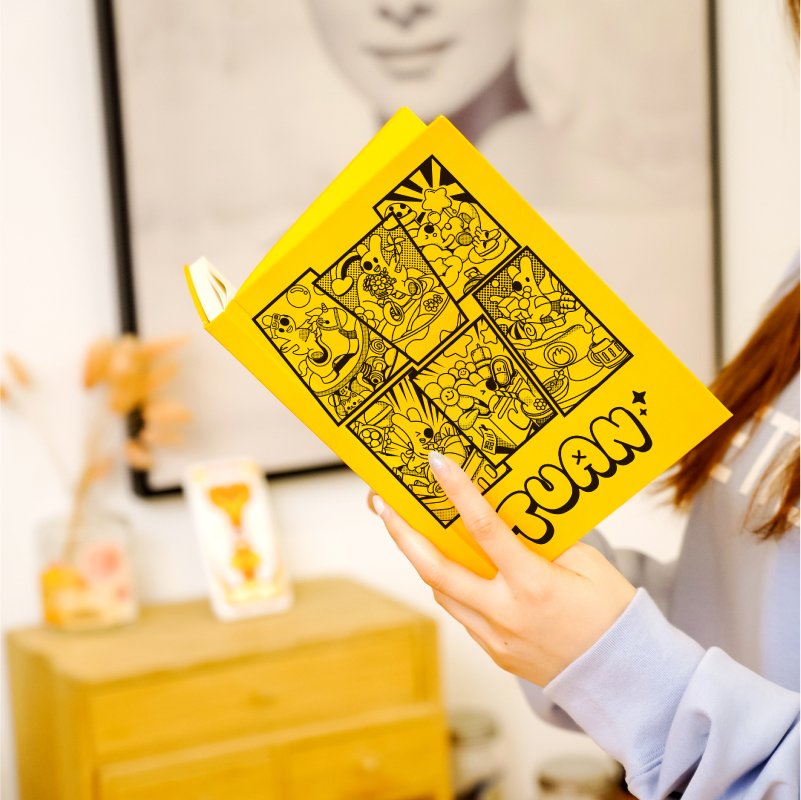 袋鼠团团六宫格A5笔记本