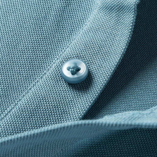 14LP5315【含桑蚕丝】罗蒙男士夏季薄款冰丝t恤男短袖透气速干polo衫男短袖男 商品图5